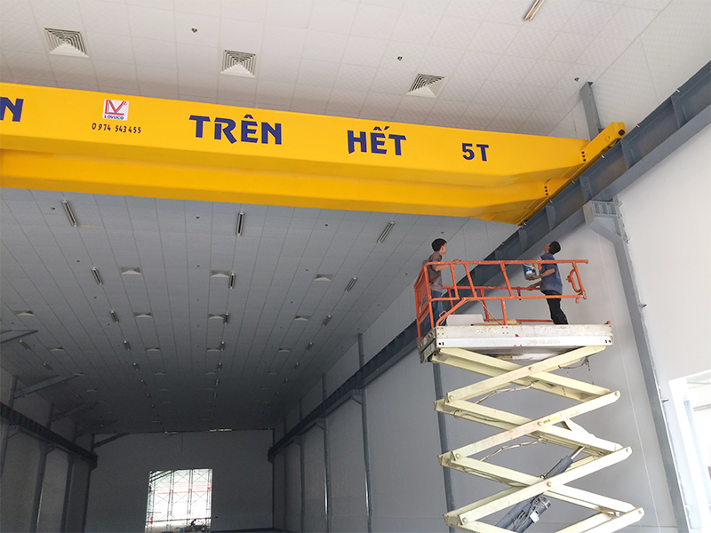 Cầu trục dầm đôi 5 tấn