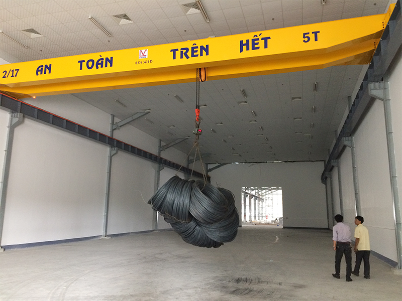 Cầu trục dầm đôi 5 tấn