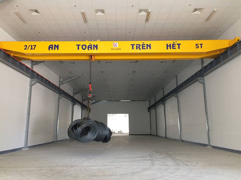 Cầu trục dầm đôi 5 tấn