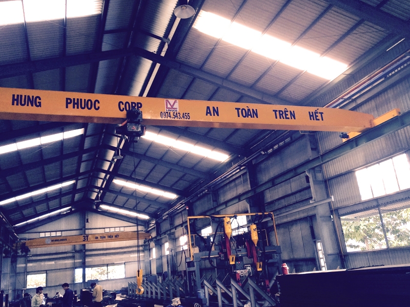 Cầu trục dầm đơn