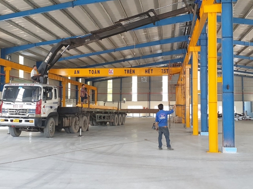 Công ty cầu trục thang máy Long Vũ